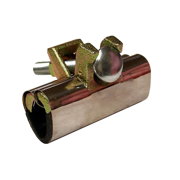 Jones Stephens 3in. Stainless Steel Repair Clamp, One Bolt, 1-1/2in. IPS R30150 - main